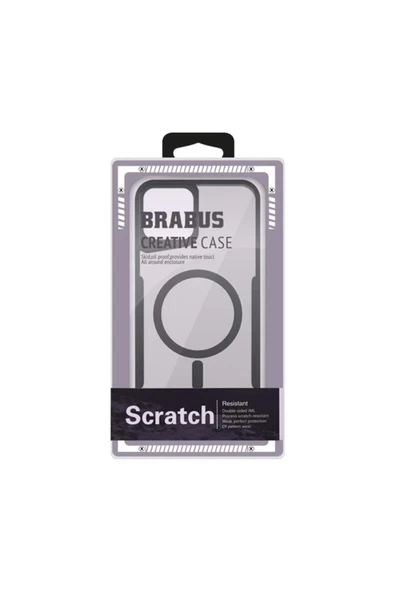 Mopal İphone 15 Uyumlu Magsafe Özellikli Kamera Korumalı Renkli Şeffaf Ince Horizon Silikon Kılıf - Resim 3