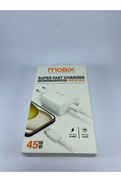 MOBİX Mobix 45 Watt Süper Hızlı Şarj ürün görseli