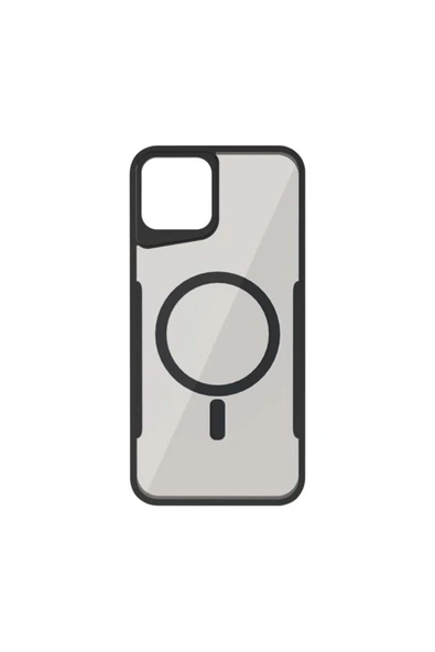 Mopal İphone 15 Uyumlu Magsafe Özellikli Kamera Korumalı Renkli Şeffaf Ince Horizon Silikon Kılıf - Resim 2