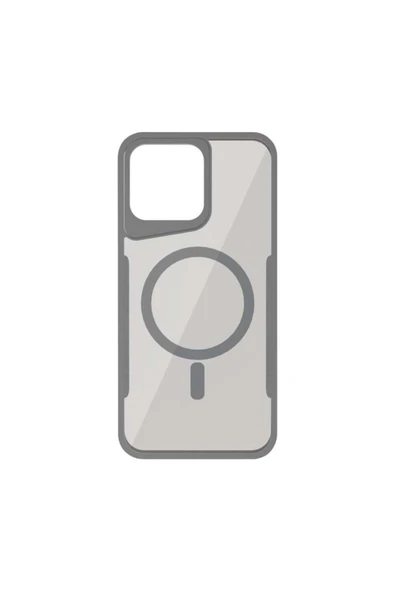 Mopal İphone 15 Pro Max Uyumlu Magsafe Kamera Korumalı Renkli Şeffaf Ince Horizon Silikon Kılıf - 2