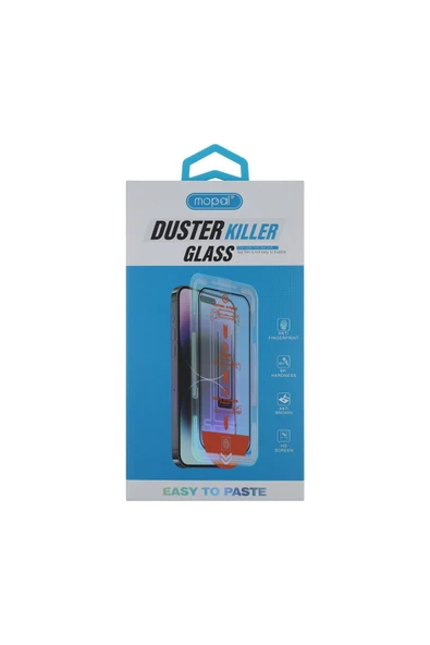 Mopal İphone 14 Pro Max Otomatik Kurulum Ve Hizalama Aparatlı Tam Duster Killer Cam Ekran Koruyucu - 2