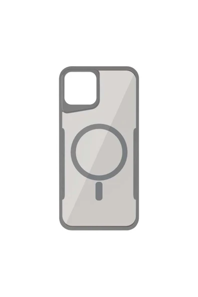 Mopal İphone 15 Uyumlu Magsafe Özellikli Kamera Korumalı Renkli Şeffaf Ince Horizon Silikon Kılıf - 2