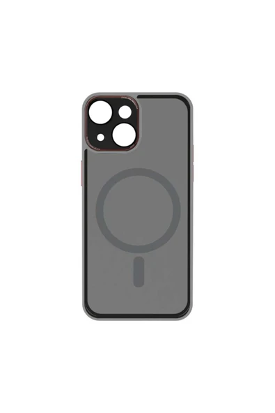 Mopal İphone 13 Uyumlu Kamera Lens Hoparlör Korumalı Magsafe Transparan Sonic Silikon Kılıf - Resim 2