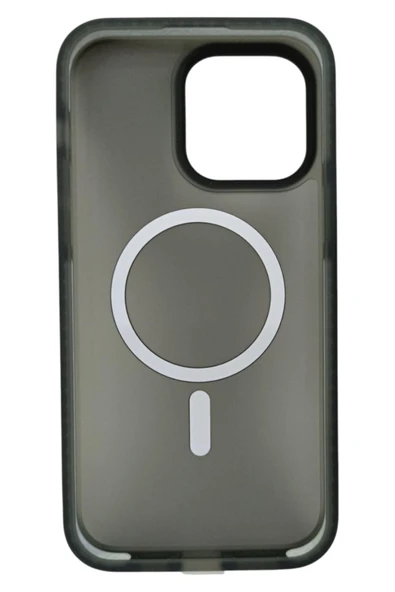 Mopal Brabus Apple iPhone 14 Pro Max Uyumlu Hoparlör Korumalı Magsafe Alfa Silikon Kılıf - Resim 2