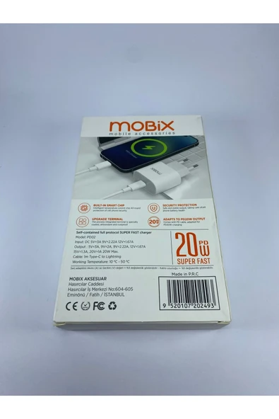 MOBİX Mobix 20 Watt Pd Fast Charger - 2