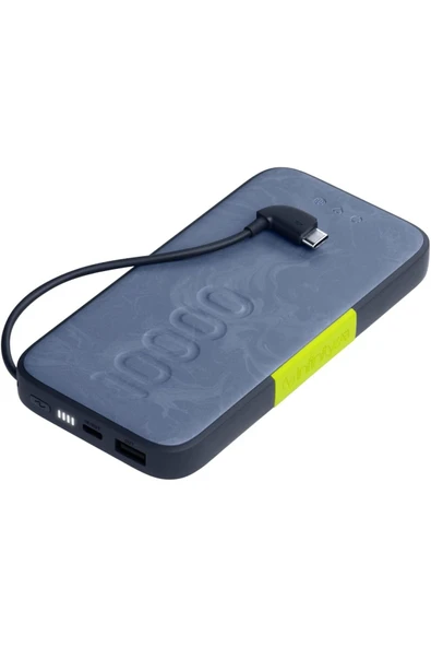 STOREMAX Wooshp by Harman - InstantGo Powerbank 10000 mAh, USB-C, Mavi Kingsp 394024 ürün görseli