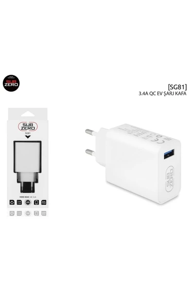 ekayaksesuar Hasırcıjet Sg81 5v 3.4a Hızlı Şarj Adaptörü ürün görseli