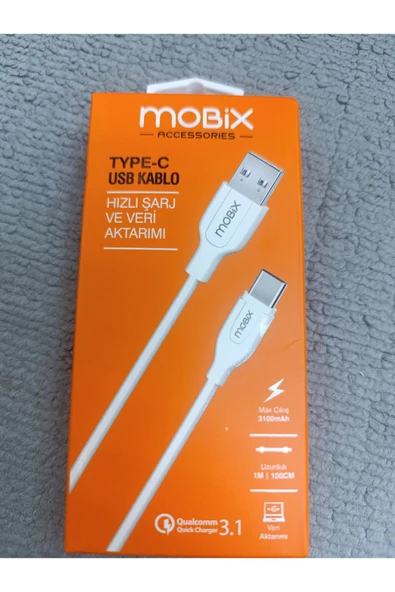 teknoshops Type-c Hızlı Şarj Etme Özelliği Ve Aktarımı 1m 3.1 Şarj Kablosu - Resim 2
