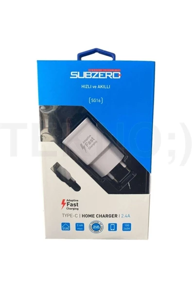 Subzero 2.4a 9v Hızlı (type-c) Şarj Aleti Sg16 ürün görseli