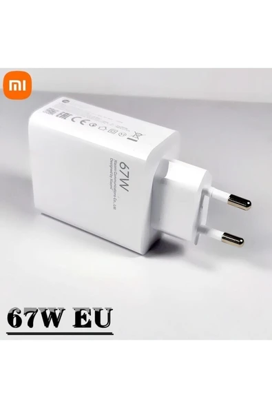 Fabul 67w Xiaomi Orijinal Şarj Başlığı Ve Mi Usb Kablo (TURUNCU UÇLU) Kutulu - Resim 3
