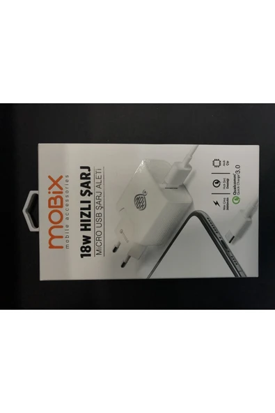 MOBİX Mobix Hızlı Şarj Aleti ürün görseli 1