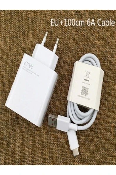 MTZTECHNOLOGY Xiaomi 67w ultra Plus Hızlı Şarj Seti Note 11 Pro Mi 11t Mi 12t Uyumlu ürün görseli 1