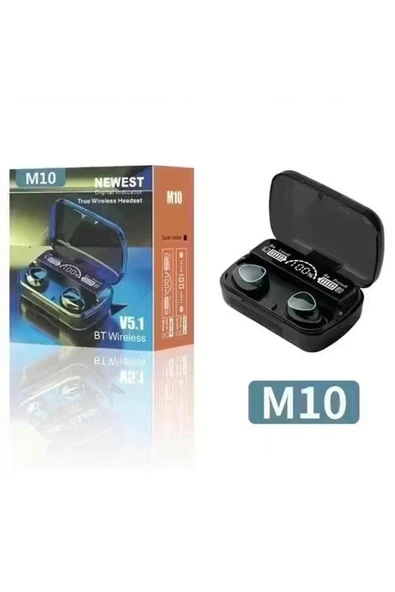 Choice M10 Tws Kulaklıklar Kablosuz Led Ekran M10 Kulaklıklar Bluetooth Kulaklıklar - 2