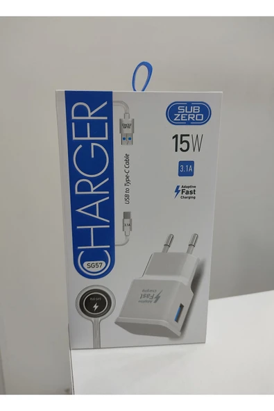 Subzero SG61 18W USB Type-C Uyumlu Hızlı Şarj Seti