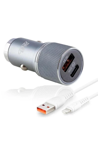 Subzero 20w 3.4a Hızlı Pd Usb Çıkışlı Iphone Araç Şarj Aleti - 2