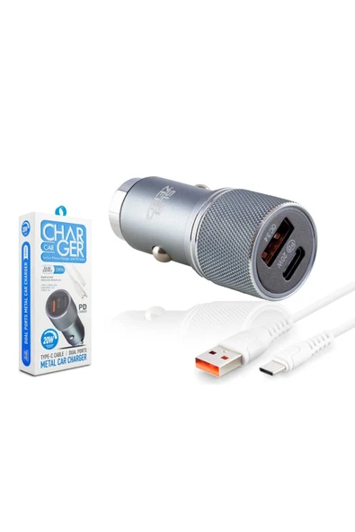 Subzero Cr94 20w 3.4a Hızlı Pd Usb Çıkışlı Type-c Araç Şarj Aleti - 2