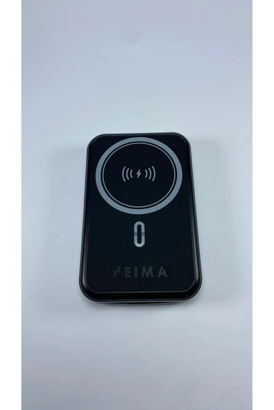 EİMA Eima 10.000 Mah Kablolu Dijital Göstergeli  Dahili Stand P16 Powerbank (Kablosuz Şarj Özellikli)) - 3