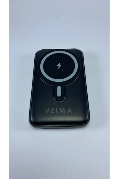 EİMA Eima 10.000 mAh Kablolu Dijital Göstergeli  Dahili Stand P19 Powerbank Kablosuz Şarj Özellikli - 3