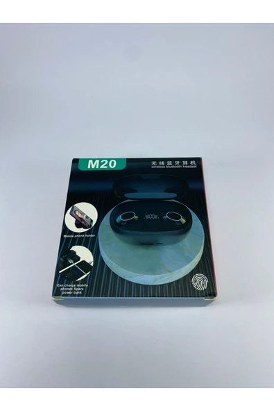 EİMA Gürültü Engelleme Özelliğine Sahip M20 TWS Kablosuz Kulaklık - 3