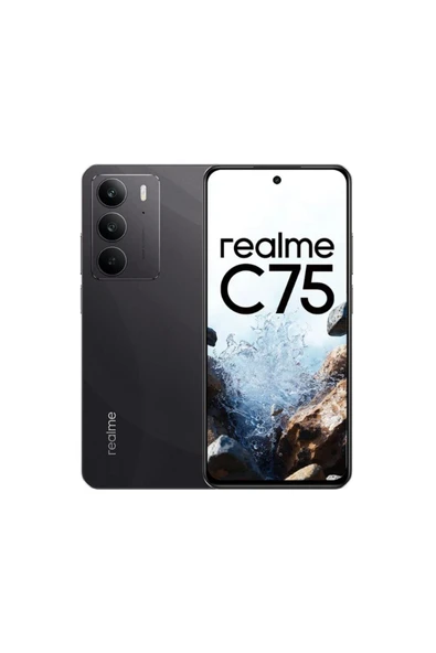 realme C75 8/256GB Akıllı Telefon Fırtına Karası
