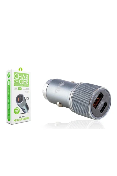 Subzero Cr90 20w Uyumlu 3.4a Hızlı Pd Ve Usb Çıkışlı Araç Şarj Başlığı