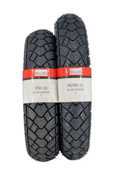 Billas Activa S-spacy-spontini-alpha Lastik 3/50-10 Ve 90/90-12 Takım Tl (TUBELESS - DUBLEKS) - 3