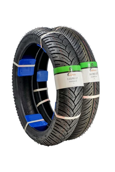 MARUTİ TYRES Rks Titanic 150 ÖN VE ARKA LASTİK TAKIMI 90/90-17 , 110/80-17 MAXİMA ZP