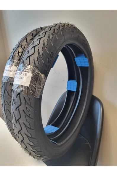 RALCO TYRES Honda Cbf 150/cb 125e, Küba Tk03, Mondial, Kanuni, 275-18 Ve 90/90-18 Tl Dubleks Lastik Set - 3