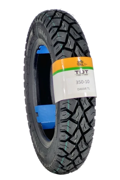 TDT TYRES 350-10 TL (TUBELESS - DUBLEKS) MOTOSİKLET LASTİĞİ - 1