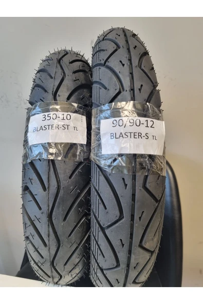 RALCO TYRES Honda Spacy, Activa-s, Spontini, 350-10 Tl Ve 90/90-12 Tl Dubleks Lastik Set