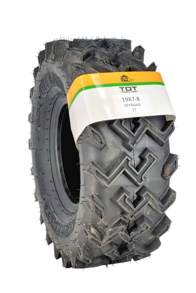 TDT TYRES ATV LASTİĞİ 19×7-8 TL (TUBELESS - DUBLEKS) ürün görseli
