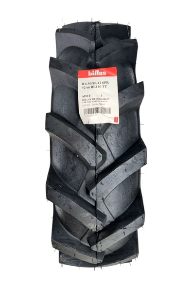 Billas 650/80-12 Çapa Makinesi+ İÇ LASTİK SET-Pat Pat Lastiği 92/A6 BL 110 YÜKSEK SIK DİŞ - Resim 3