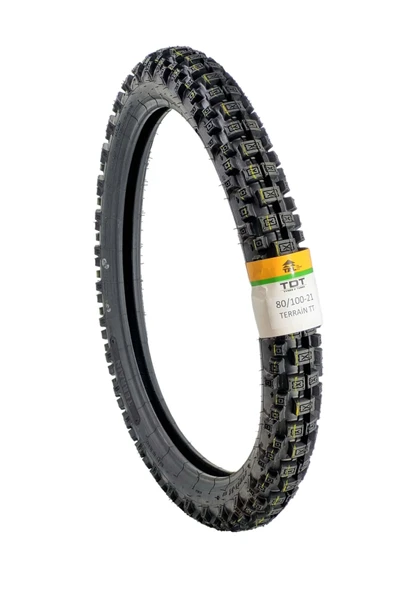 TDT TYRES 80/100-21 TT (TUBETYPE - İÇ LASTİKLİ TİP) ENDURO ÖN LASTİK