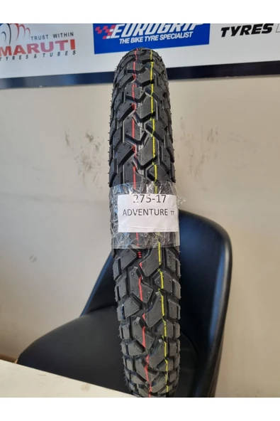 TDT TYRES 275-17 TT (TUBETYPE - İÇ LASTİKLİ TİP) MOTOSİKLET LASTİĞİ