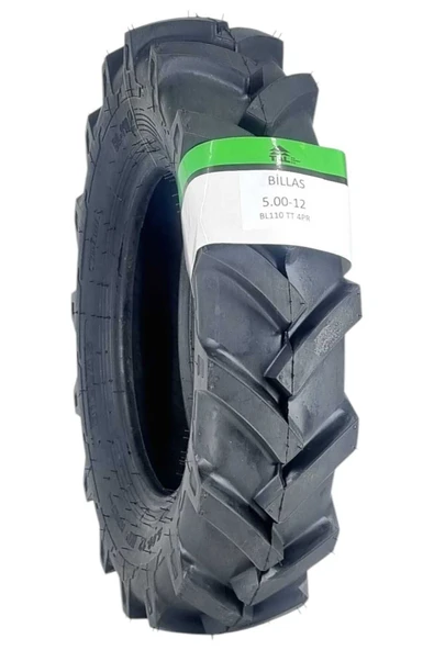 Billas 500-12 Çapa Lastiği (5.00-12 yüksek sık diş) TT 4PR 62A6 ürün görseli