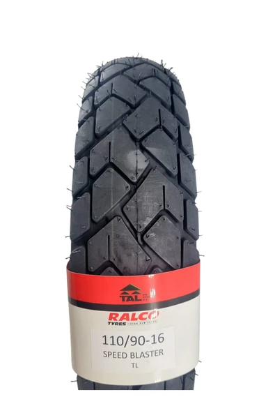 RALCO TYRES 110/90-16 TL (TUBELESS - DUBLEKS) MOTOSİKLET LASTİĞİ