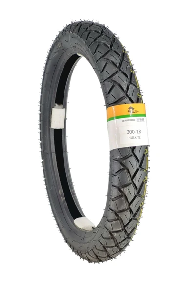 DARSON TYRES MOTOR LASTİK 300-18 TL (TUBELESS - DUBLEKS)