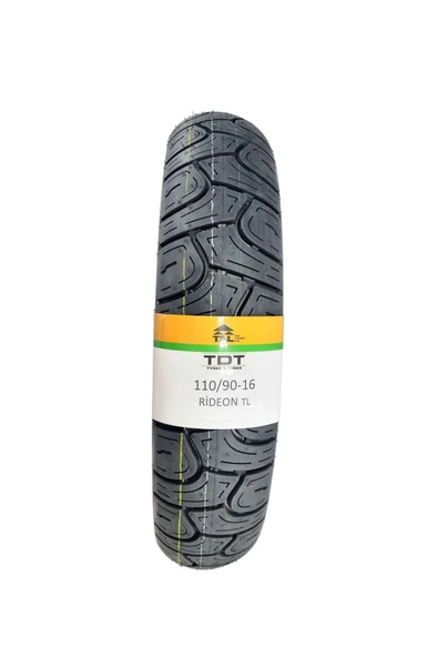TDT TYRES 110/90-16 TL (TUBELESS - DUBLEKS) MOTOSİKLET LASTİĞİ ürün görseli
