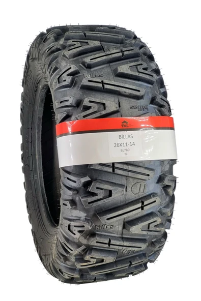 Billas ATV LASTİĞİ 26X11-14 TL (TUBELESS - DUBLEKS) - 1
