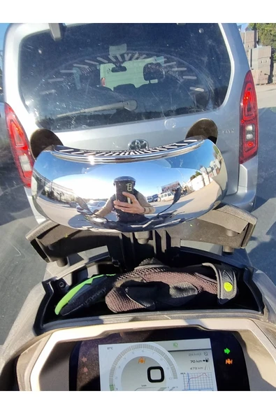JGZ MOTORSİKLET DİKİZ AYNASI GENİŞ AÇILI 180 DERECE