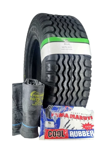 Billas 10/75-15,3 DUBLEKS RÖMORK LASTİĞİ + İÇ LASTİK SET  (10.0/75-15,3) 12KAT 122A8 ürün görseli