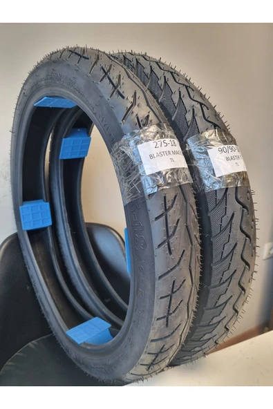 RALCO TYRES Honda Cbf 150/cb 125e, Küba Tk03, Mondial, Kanuni, 275-18 Ve 90/90-18 Tl Dubleks Lastik Set - 2
