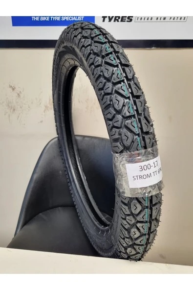 TDT TYRES 300-17 TT (TUBETYPE-İÇ LASTİKLİ TİP) MOTORSİKLET LASTİĞİ - 2