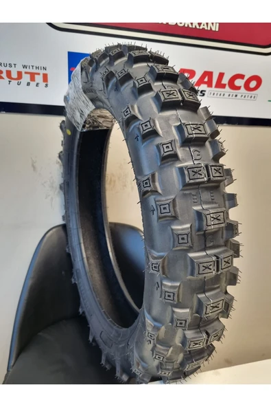 TDT TYRES 460-18 TT (TUBETYPE - İÇ LASTİKLİ TİP) MOTOSİKLET LASTİĞİ, KAWASAKİ KLX250