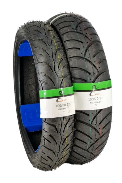 MARUTİ TYRES 130/70-17 VE 100/80-17 MOTOSİKLET LASTİK TAKIMI TL (TUBELESS - DUBLEKS)