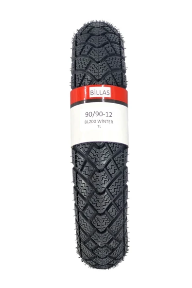 Billas TVS JÜPİTER KIŞLIK LASTİK 90/90-12 TL (TUBELESS - DUBLEKS) - Resim 2