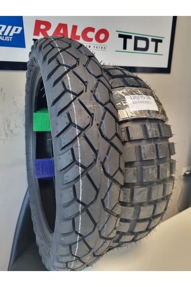RALCO TYRES Mondial Prostreet 125, 110/90-16 Tl Ve 120/70-14 Tl Dubleks Lastik Set - 3