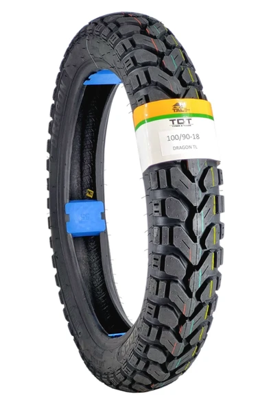 TDT TYRES 100/90-18 TL (TUBELESS - DUBLEKS) MOTOSİKLET LASTİĞİ ürün görseli