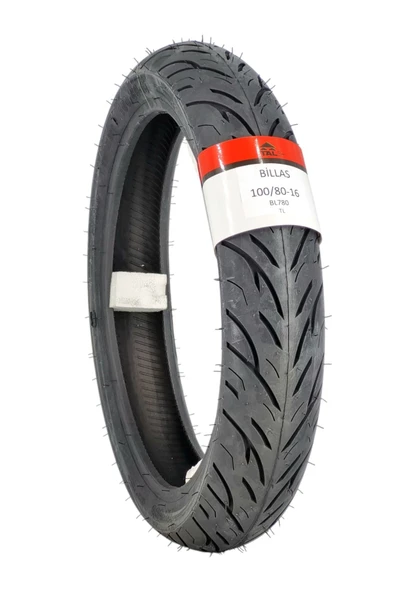 Billas MOTOSİKLET LASTİĞİ  100/80-16 TL (TUBELESS - DUBLEKS) ürün görseli