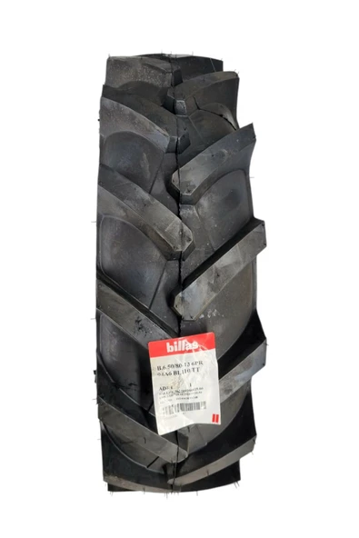 Billas 650/80-13 Çapa Makinesi-Pat Pat Lastiği +İÇ LASTİK 94/A6 BL 110 YÜKSEK SIK DİŞ - Resim 2